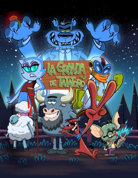 Cuaderno de storyboard y guion sobre escritorio